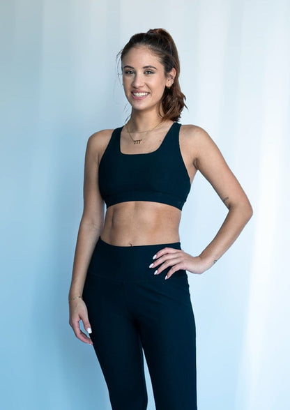 Harper Ribbed Sports Bra #LPC-S-009a